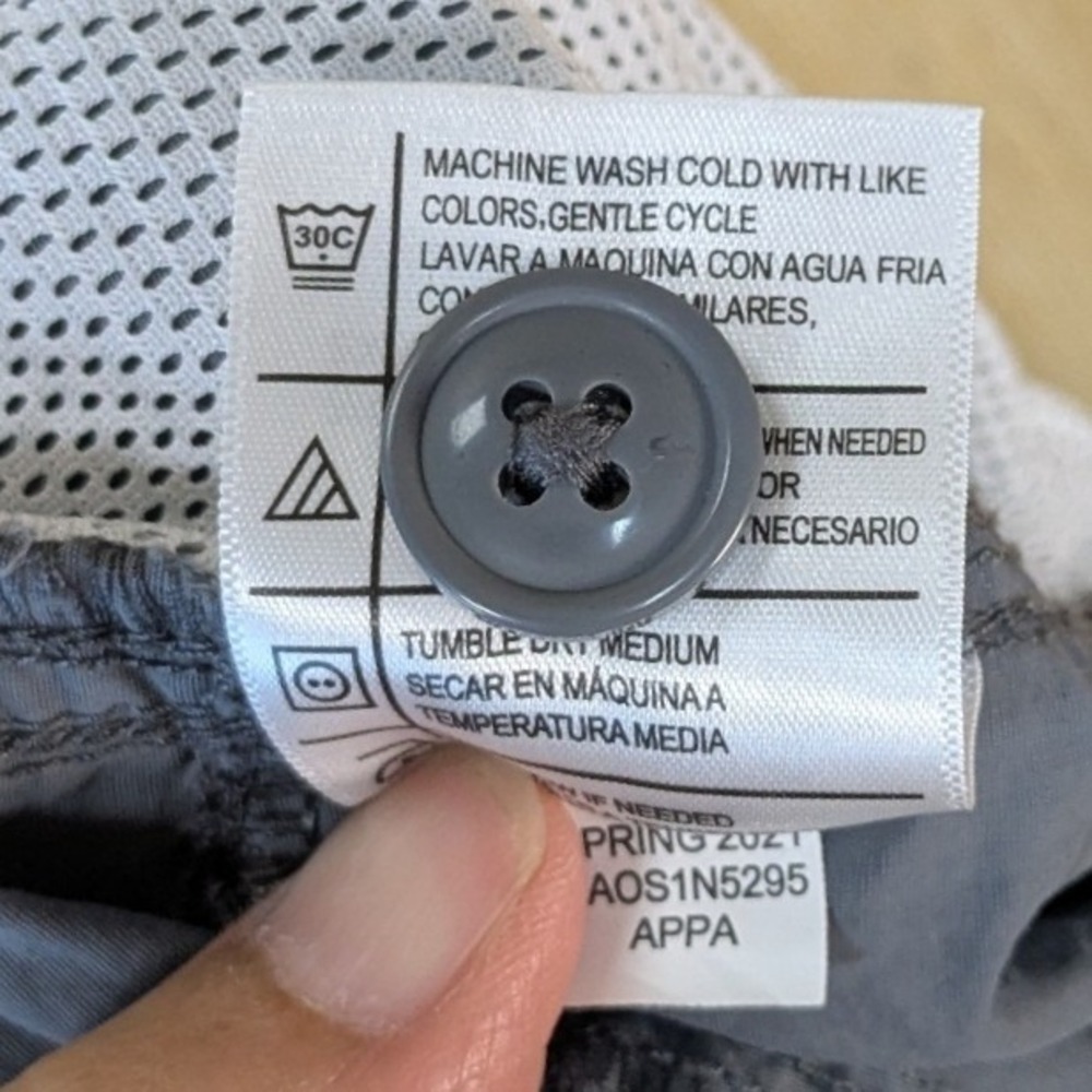American Outdoorsman Mens Grey Water Repellent Hiking Shorts Size XXL New - Picture 9 of 10